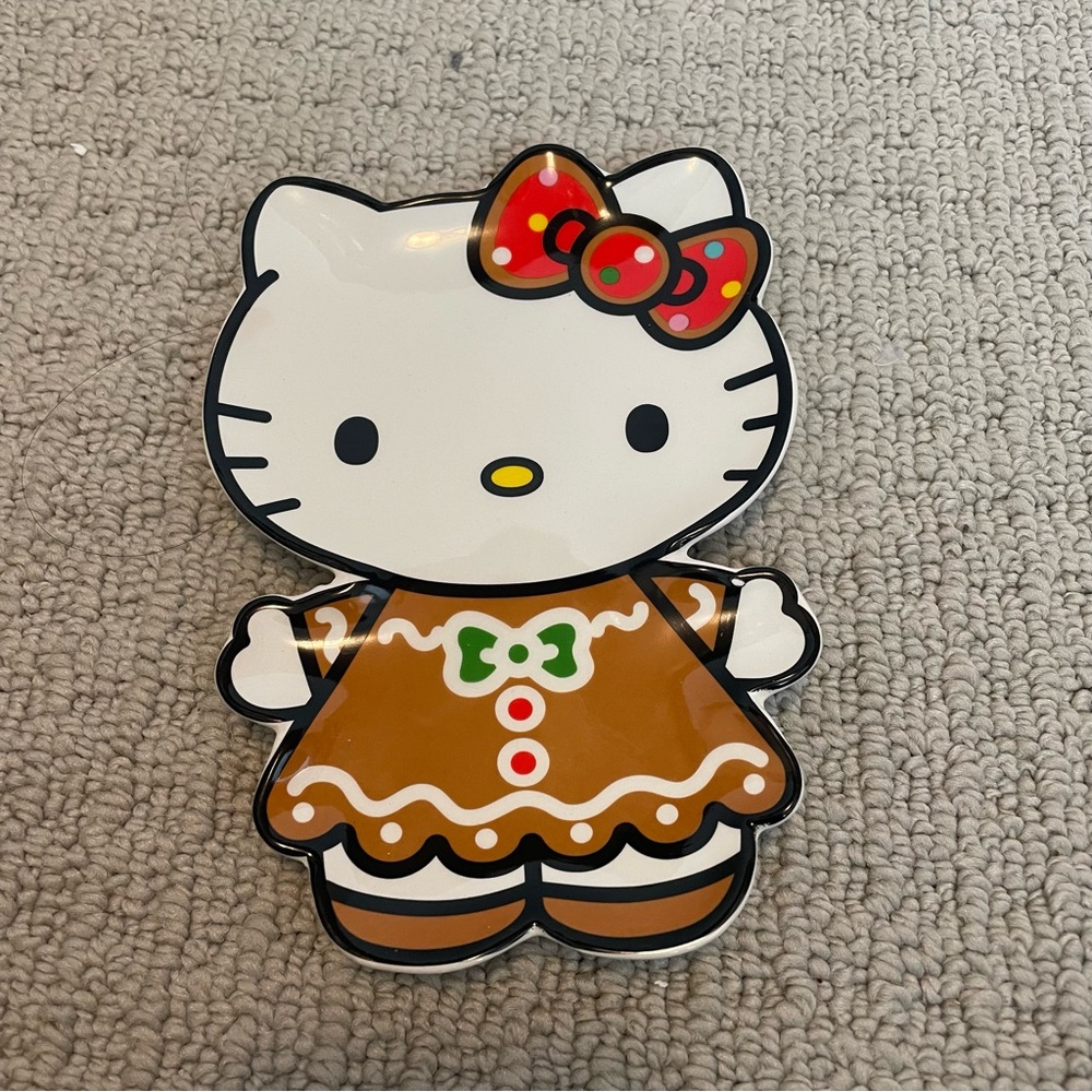 New hello kitty gingerbread trinket tray
